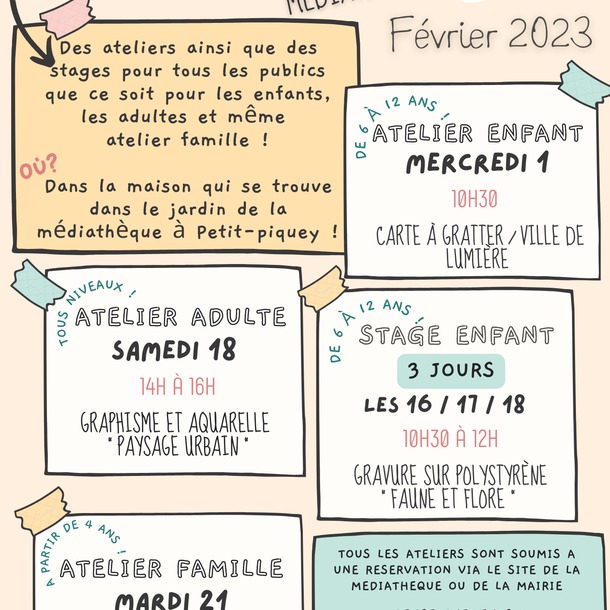 Ateliers Arts Plastiques
